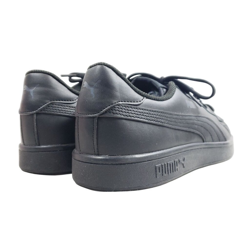 Puma Mens Size 10.5 Smash V2 Black Fashion Sneakers - Picture 4 of 9